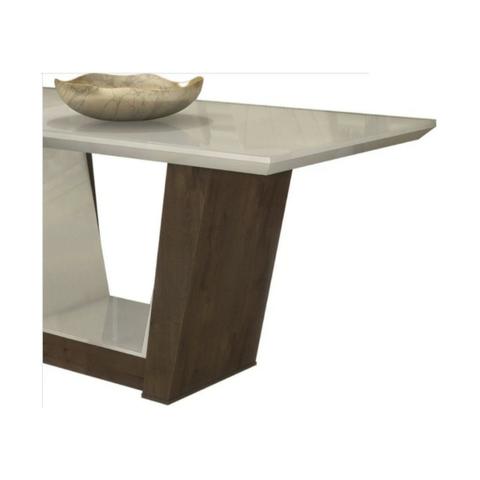 Conjunto Sala de Jantar Mesa Tampo MDF/Vidro 6 Cadeiras - Foto 4