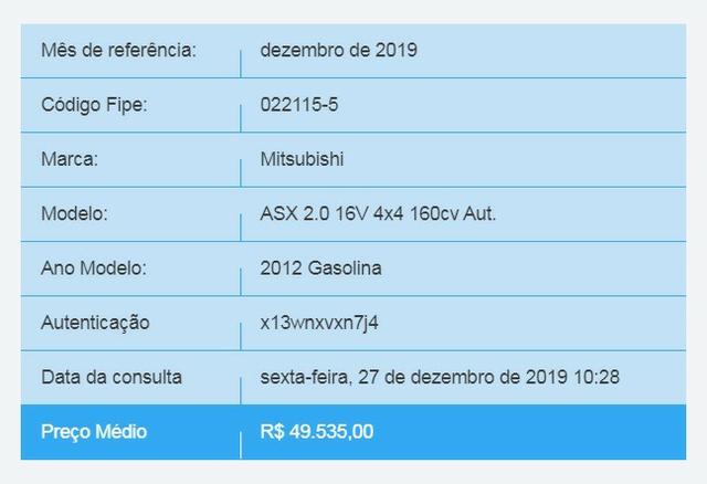 Mitsubishi ASX 4x4 AWD 2.0 160CV 2012 - Foto 17