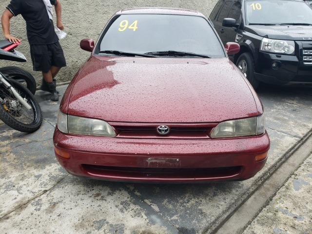 Corolla 94 le 1.8 mec vinho(lindo!)completo+rodas+revisado+novo!!! - Foto 2