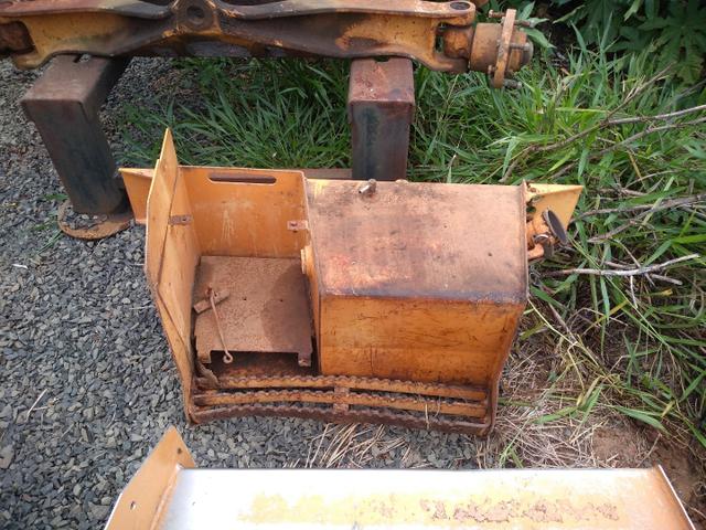 Tanque do óleo hidráulica, retro case