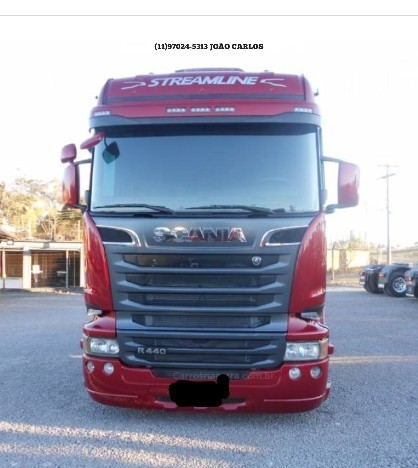 SCANIA R 440 6X4 HIGHLINE/ STREAMLINE ENTRADA R$ 110.000,00