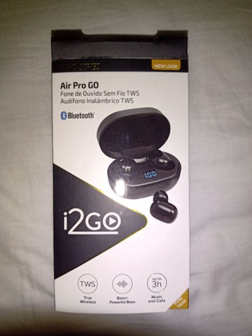 Fone de Ouvido Original Air Pro Go Bluetooth I2GO - Áudio, TV, vídeo e  fotografia - Jardim Zulmira, Sorocaba 1003083150 | OLX