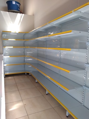 Gôndolas /Prateleiras/Bandejas de Parede a Pronta Entrega - Foto 2