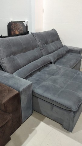 Sofa Maximo Retratil Reclinável 2,50  - Foto 2