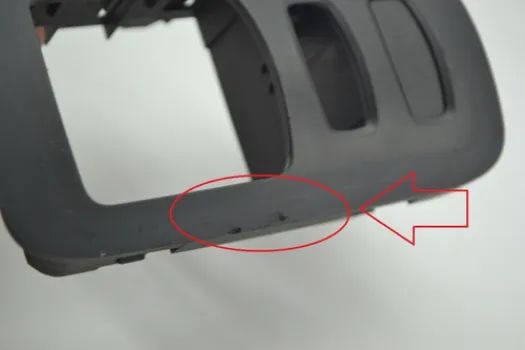 Moldura Botão Interruptor Painel Renault Megane Dynamique - Foto 3