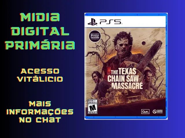 Jogo Ps5 The Texas Chain Saw Massacre Midia Fisica
