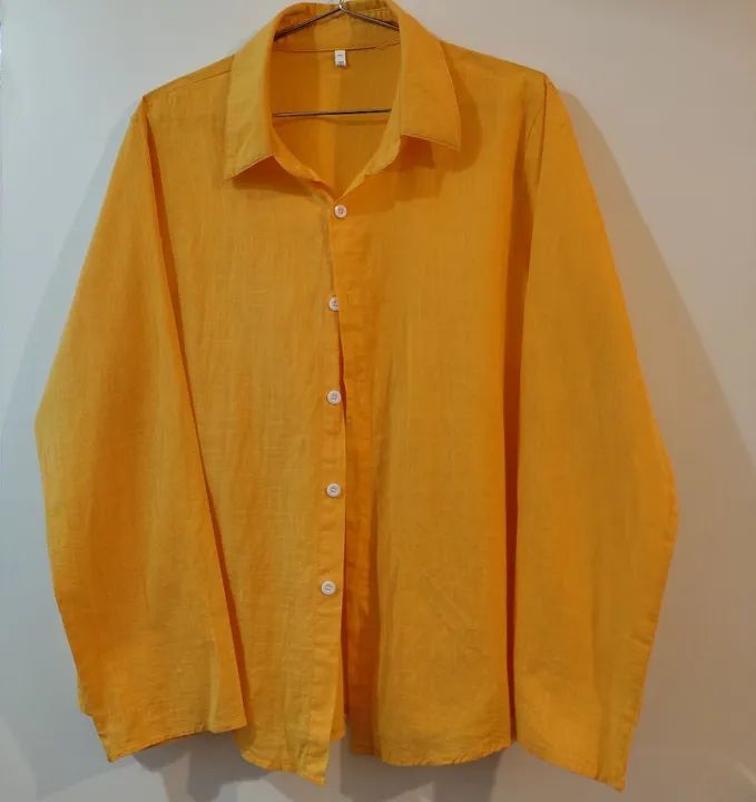 Camisa plissada feminina  - Foto 4