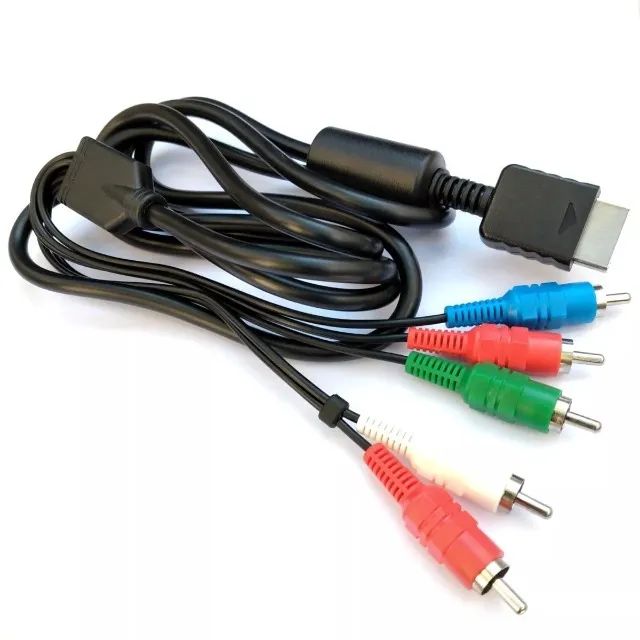 Cabo Vídeo Componente Compatível com Ps2 Ps3 Playstation 2 Play 3 - Foto 5