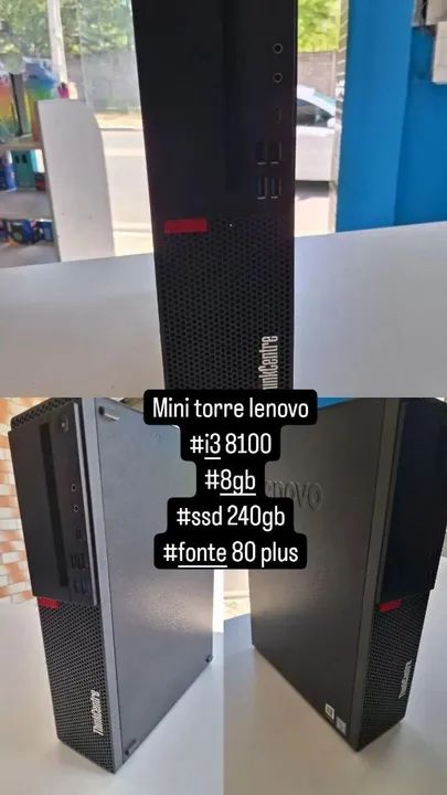 Mini torre lenovo