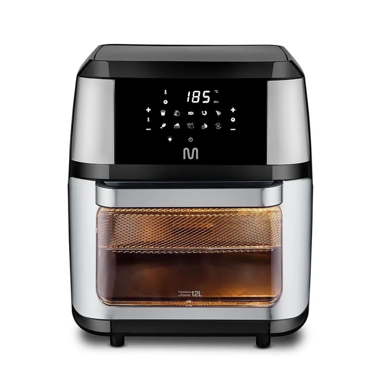 Air Fryer Forno 12L c/ Painel Digital 1800w-220v Multi - GO226 - Foto 2
