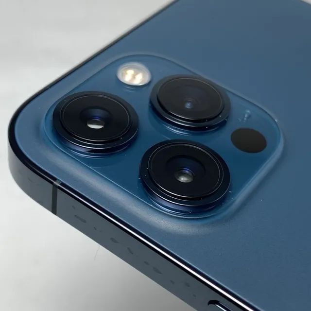 iPhone 12 Pro Max 128GB Azul - Top - Foto 4