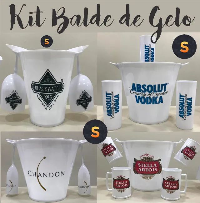 Balde de gelo personalizado - Foto 5