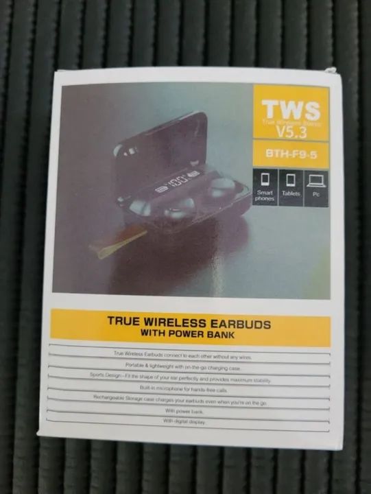Fone De Ouvido Bluetooth TWS F9 - Foto 4