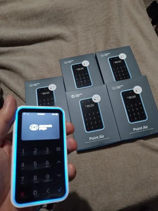 Máquina Point Air Mercado Pago 4G Touch LED - Envio Imediato