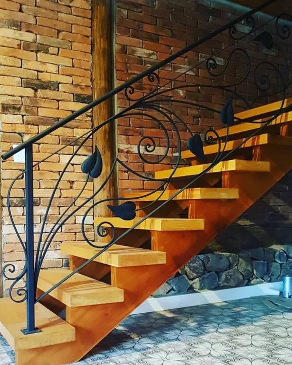 Corrimão em Ferro Forjado Exclusivos e Sob Medidas na CasaDeFerro - Foto 6