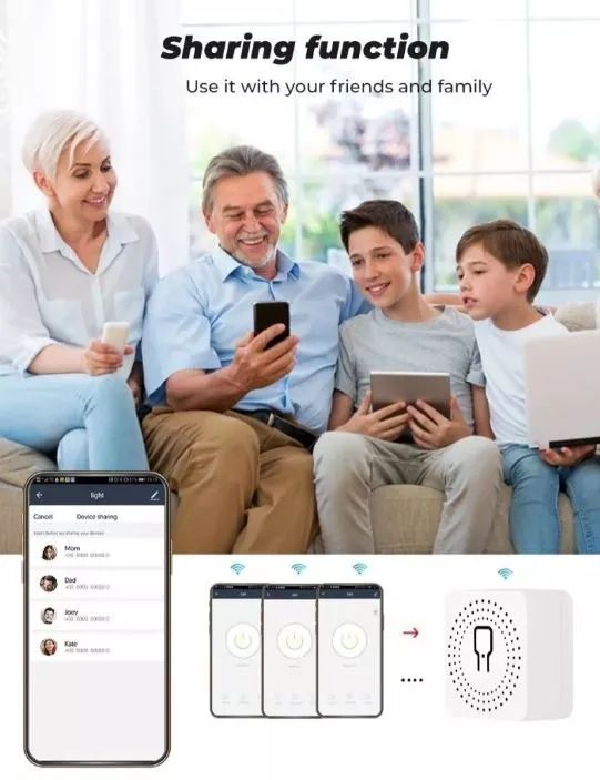 Smart Switch Tuya Mini 16a Interruptor Zigbee - Google/alexa Casa inteligente COD-AM539  - Foto 4