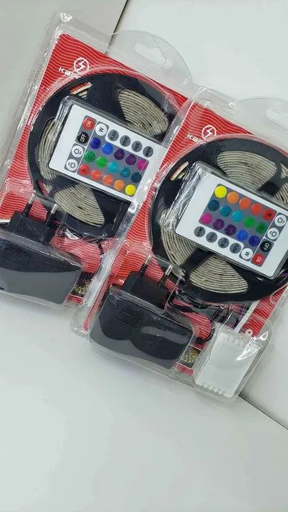 Fita de LED RGB com Controle Remoto - Foto 2