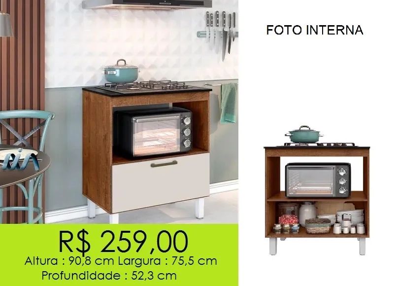 Balcão cooktop  - Foto 3