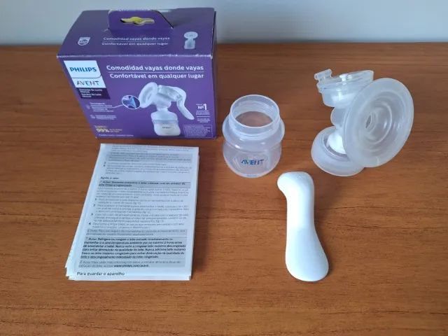 Extrator Bomba Manual De Leite Materno Lotus Philips Avent - Foto 2