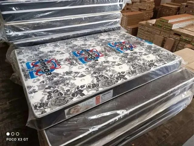 colção omega 12cm de casal 138x188 novo** no plastico direto da fabrica entrega gratis