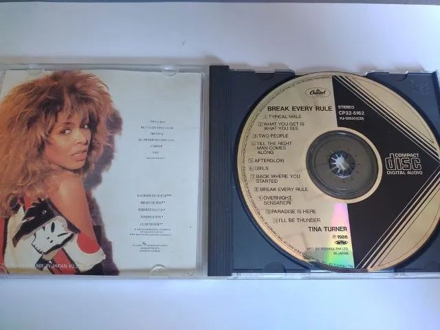 Tina Turner - Break Every Rule CD 1986 Importado do Japão - Foto 2