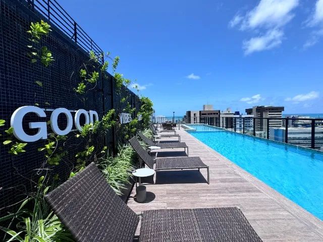 Lindo Flat a poucos metros da praia - Não tem vaga para JAN 2025