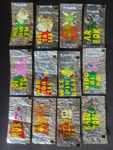 Figurinhas Pokemon Freegels