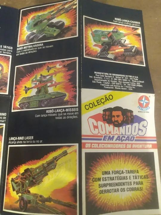 Catálogo Original Comandos em Ação  - Foto 4