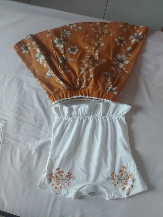 Conjunto short saia milon