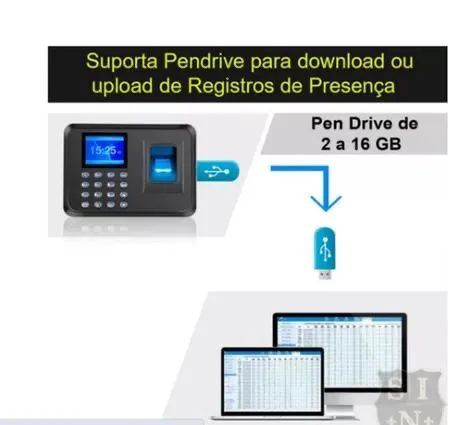 MDK-300 relógio de ponto com leitor de biometria - Foto 4