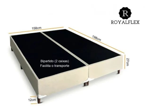 Cama Base Box - Queen Size 