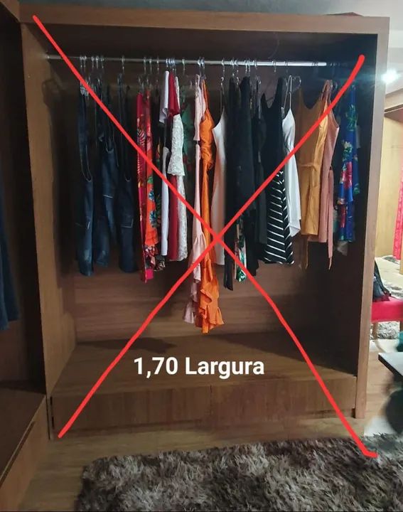 Armário para Loja ou Closet Madeira - Foto 5
