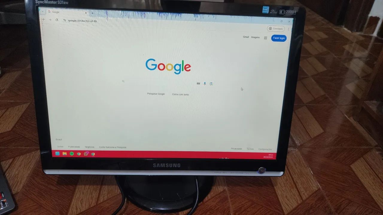 Monitor Samsung 19 polegadas 64385329736194120