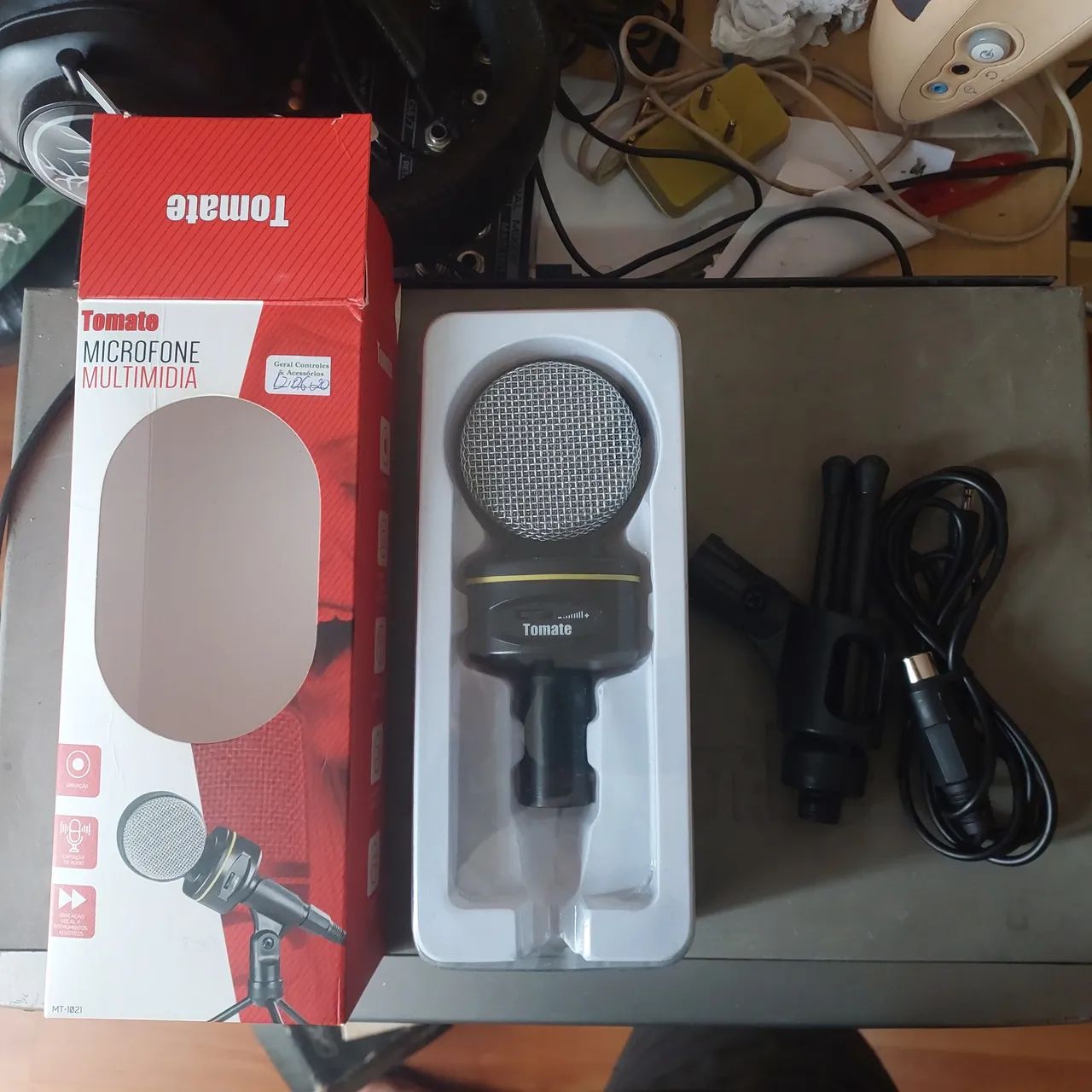 Microfone Condensador Tomate