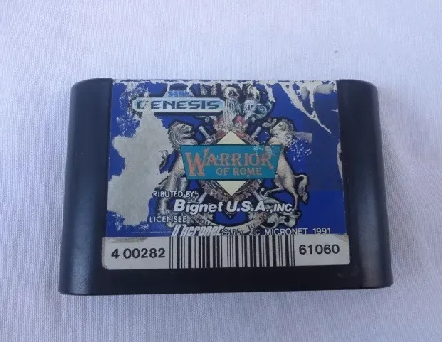 Warrior Of Rome - Cartucho Original Americano P/ Mega Drive