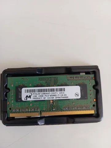 Memória PC3 1GB Novo