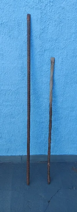 2 Varas de Ferro para Construção
