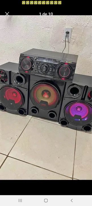 Som automotivo com subwoofer e 2 caixas de som - Foto 5