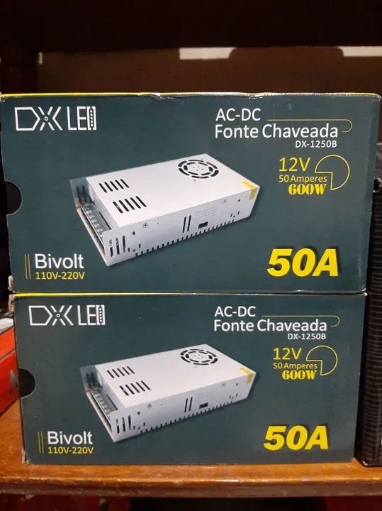 Fonte Chaveada 50A 600W Bivolt