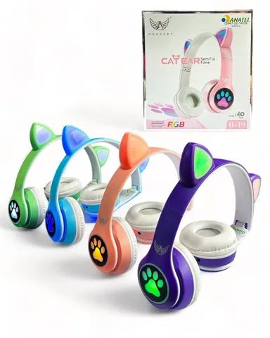 Fone de Ouvido Gatinho Sem Fio Altomex