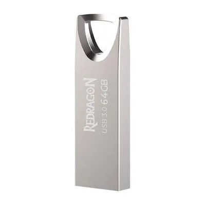 Pendrive 64GB, Redragon Luma Flash USB 3.0, Cinza - ED-505 - WZetta
