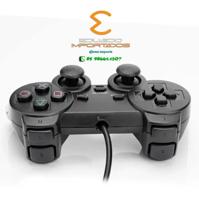 Controle Joystick USB Dualshock - Foto 3