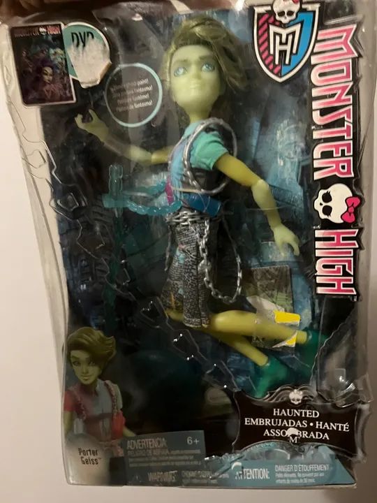 Boneco monster novo impecável e lacrado