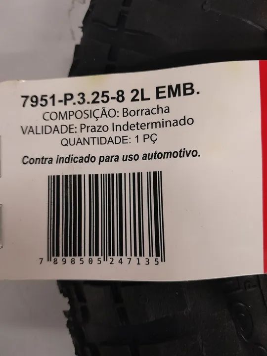 Pneu COLSON 3.25-8 p/ Carro de Mão - Foto 2
