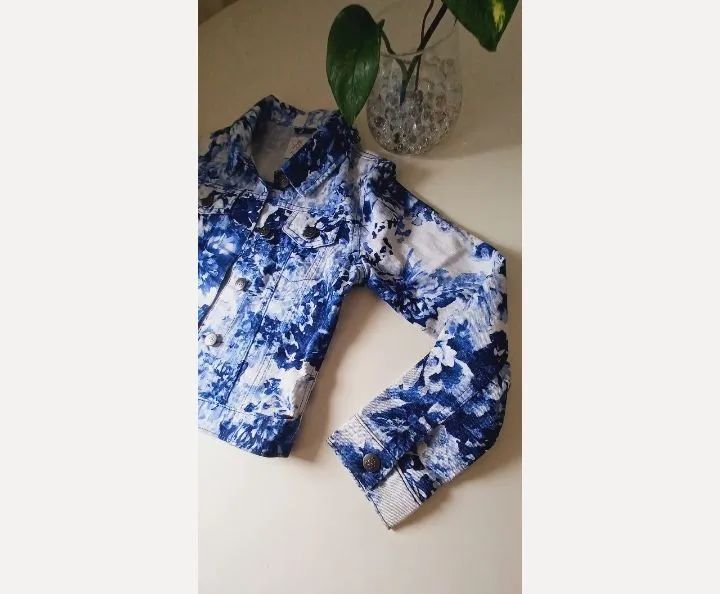 Jaqueta floral 7 anos  - Foto 2