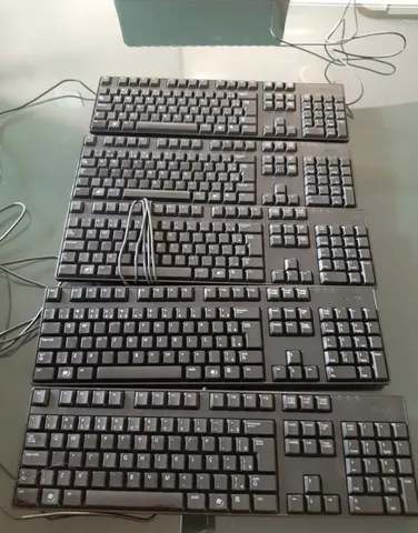 30 teclados Dell - Usados