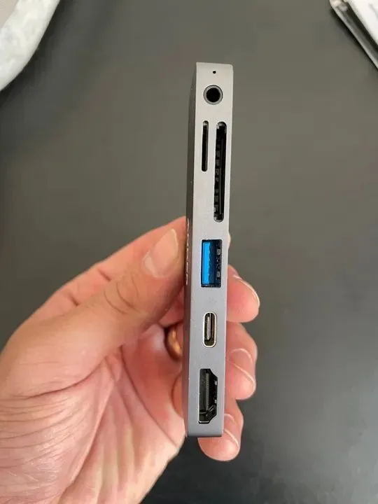 Hub de mídia PD Power Expand Direct 6 em 1 USB-C IPad- IPad Pró- ANKER - Baixei o valor