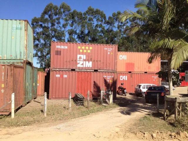 Containers 20 Pés com pintura fundo - Foto 2