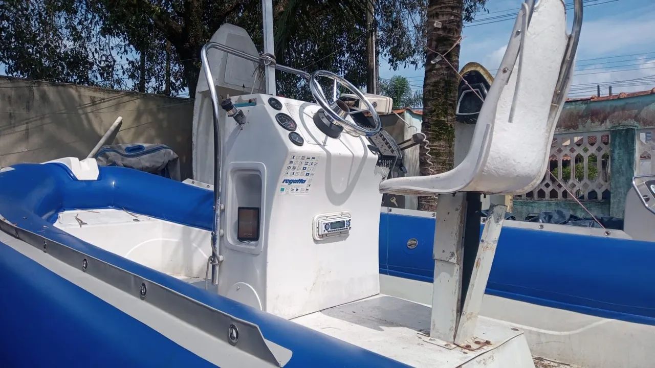 Barco inflável 23 pés  - Foto 3