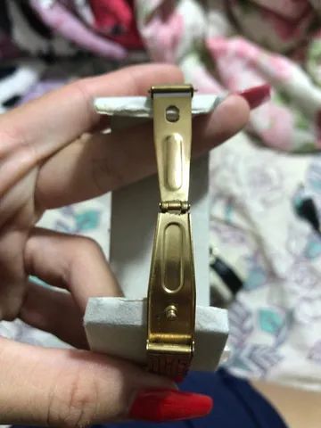 Relogio de pulso, dourado - Foto 2